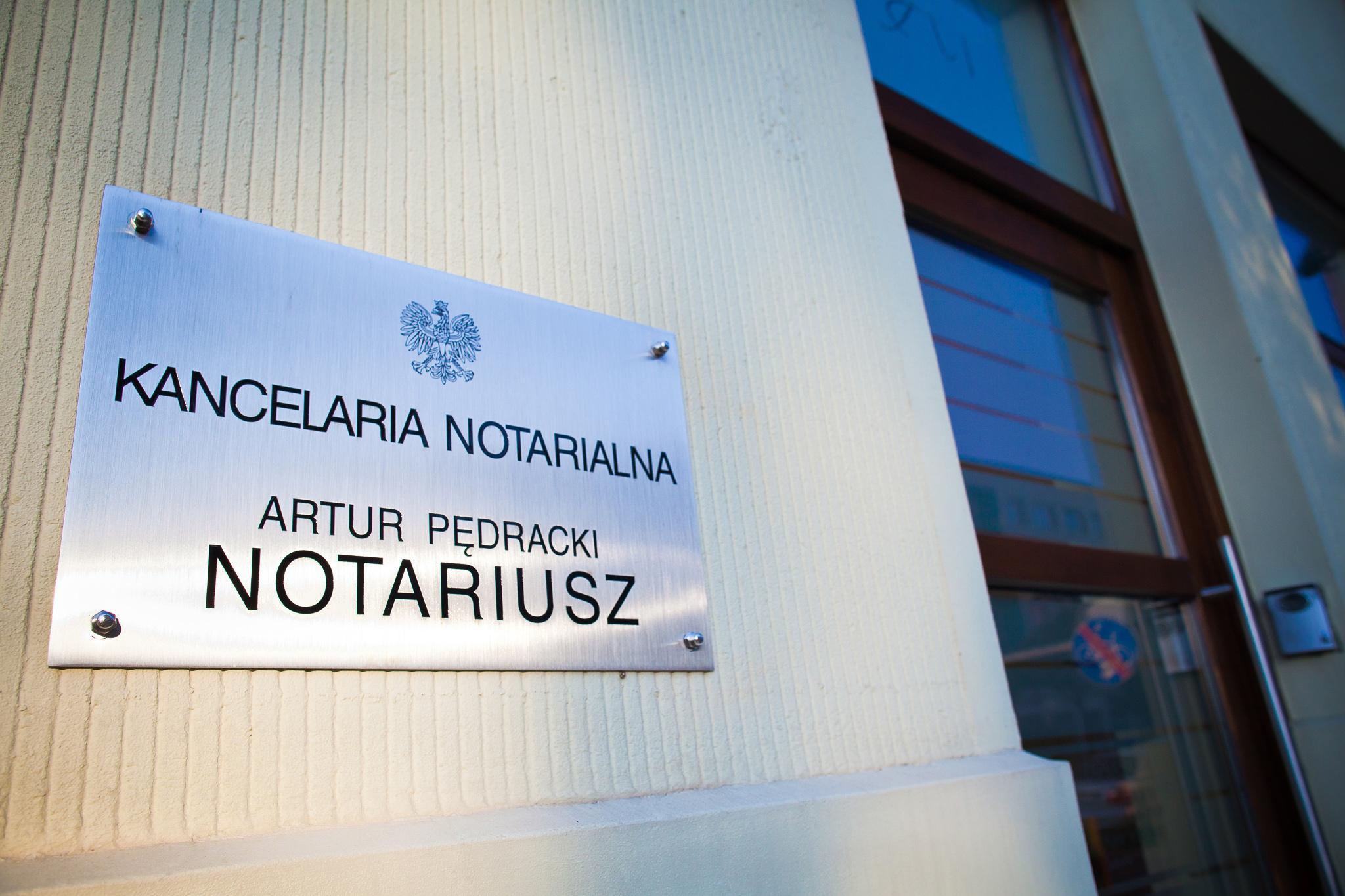 biuro notariusz Pędracki